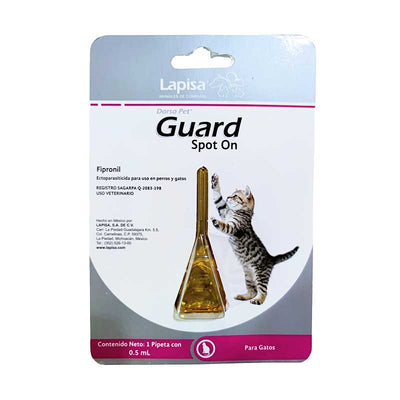 Guard Spot On Gatos 0.5 ml - Robles Veterinaria - Lapisa