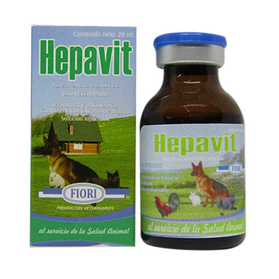 Hepavit 20 ml - Robles Veterinaria - Fiori