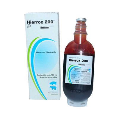 Hierrox 200 100 ml - Robles Veterinaria - Bayer - Elanco