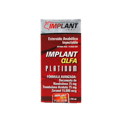Implant Alfa Platinum 250 ml - Robles Veterinaria - Implant Labs