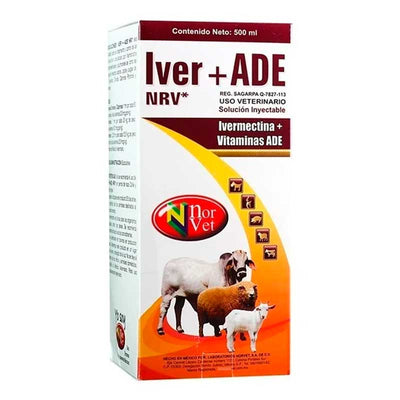 Iver+ADE NRV 500 ml - Robles Veterinaria - Norvet