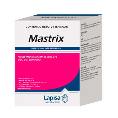 Mastrix 24 Jeringas de 10 ml - Robles Veterinaria - Lapisa
