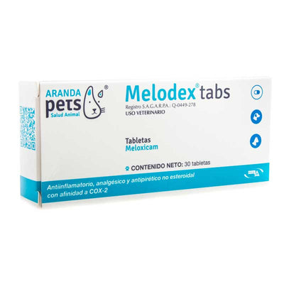 Melodex Tabs 30 Tabletas - Robles Veterinaria - Aranda