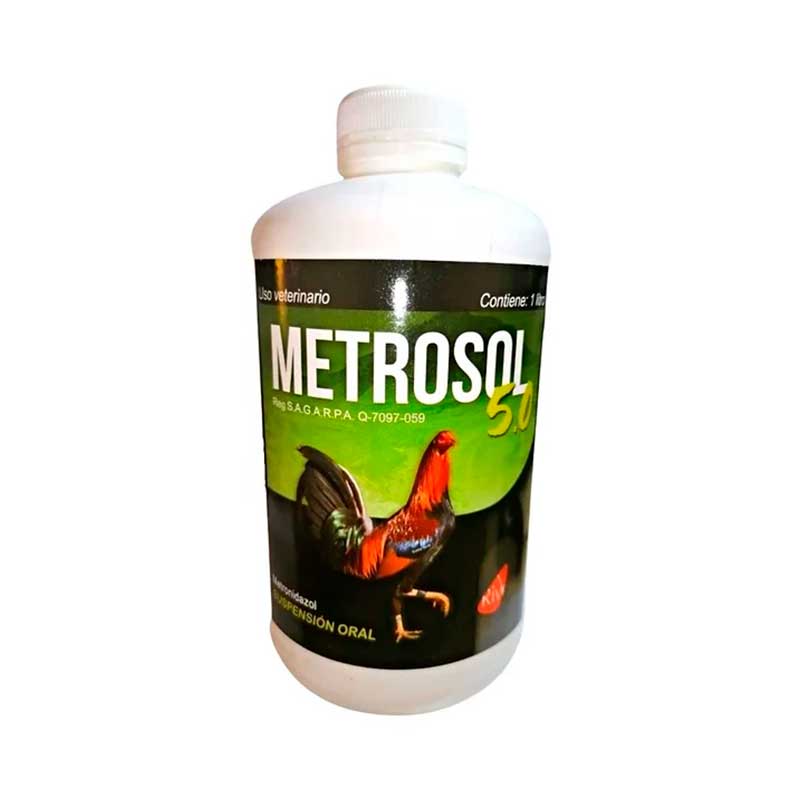 Metrosol 5.0 1 Litro - Robles Veterinaria - RiverLab