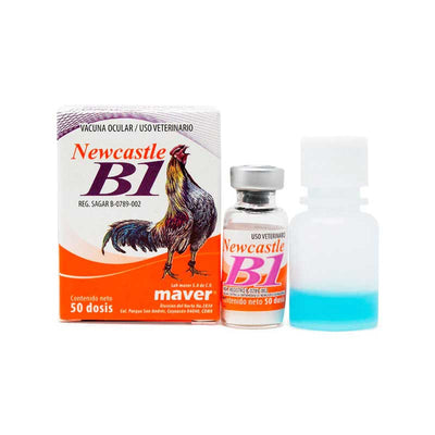Newcastle B1 50 Dosis - Robles Veterinaria - Maver