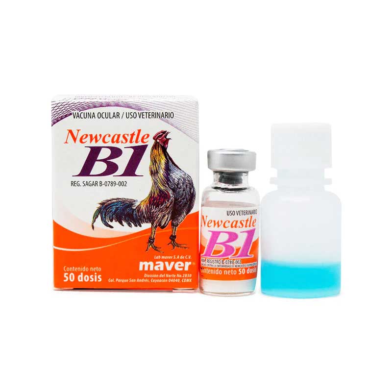 Newcastle B1 50 Dosis - Robles Veterinaria - Maver
