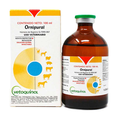 Ornipural 100 ml - Robles Veterinaria - Vetoquinol