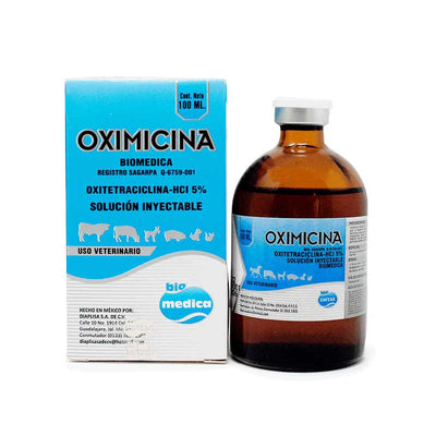 Oximicina 100 ml - Robles Veterinaria - Diaplisa