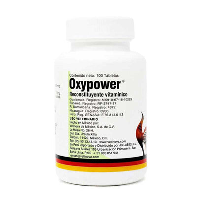 Oxypower 100 Tabletas - Robles Veterinaria - Vetinova