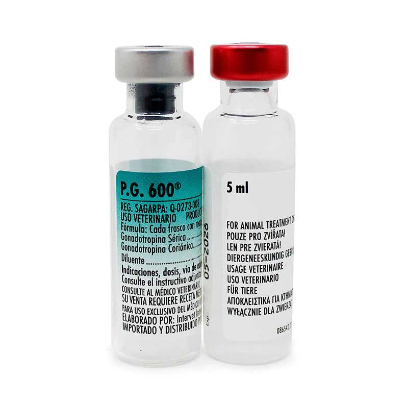 Pg 600 Injection P.G. 600 5 Dosis – Robles Veterinaria