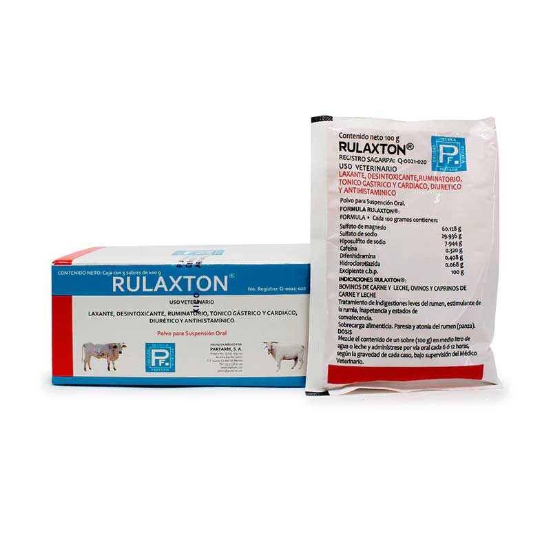 Rulaxton 100 g - Robles Veterinaria - Parfarm