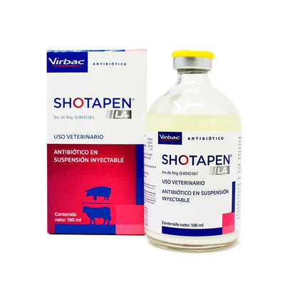Shotapen LA 100 ml - Robles Veterinaria - Virbac