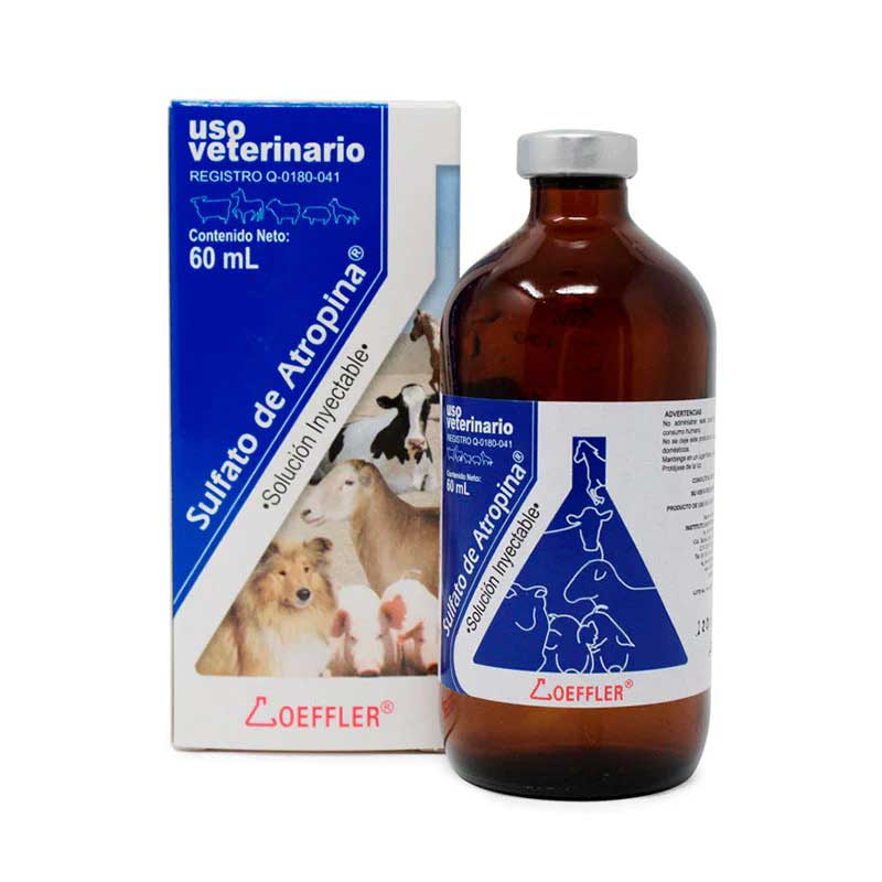 Sulfato de Atropina 60 ml - Robles Veterinaria - Loeffler - InnoPharma