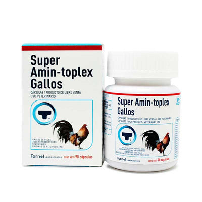 Super Amin-toplex 90 Cápsulas - Robles Veterinaria - Tornel
