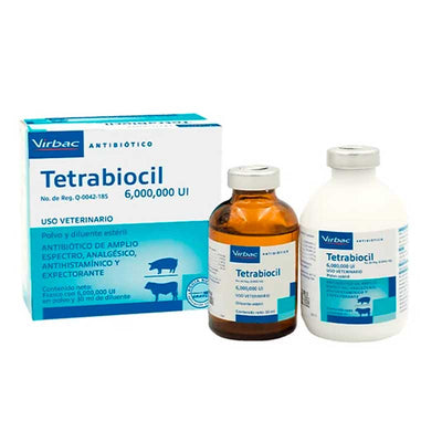 Tetrabiocil 6 Millones 30 ml - Robles Veterinaria - Virbac