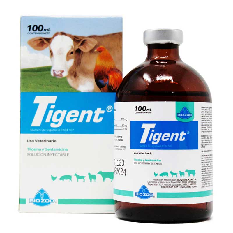 Tigent 100 ml - Robles Veterinaria - Bio Zoo
