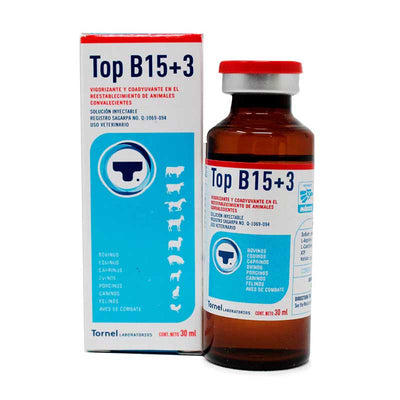 Top B15+3 30ml - Robles Veterinaria - Tornel