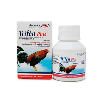 Trifén Plus 100 Tabletas - Robles Veterinaria - Aranda