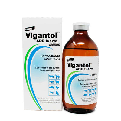 Vigantol ADE Fuerte 500 ml - Robles Veterinaria - Bayer - Elanco