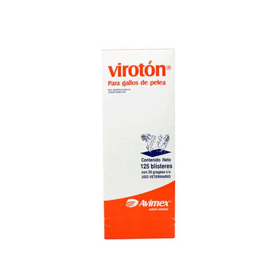 Virotón Caja 125 Blísteres - Robles Veterinaria - Avimex Salud Animal