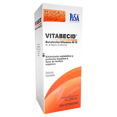 Vitabecid 250 ml - Robles Veterinaria - PiSA Agropecuaria