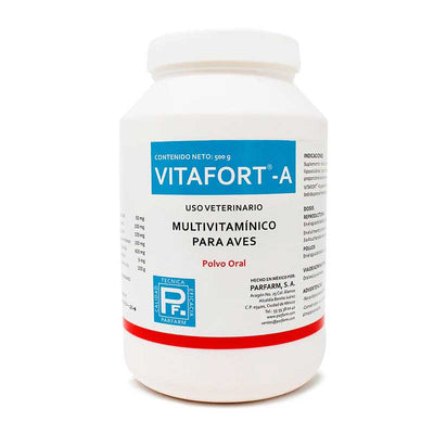 Vitafort A 500 g - Robles Veterinaria - Parfarm