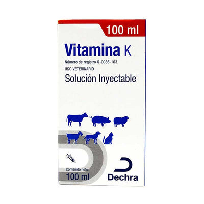 Vitamina K 100 ml - Robles Veterinaria - Brovel - Dechra